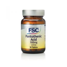 Pantothenic Acid (Vitamin B5) 500mg